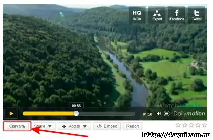 Скачивание видео с сайтов