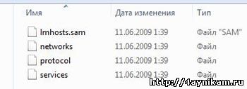 Скрытый файл hosts