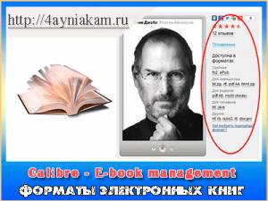 форматы электронных книг форматы электронных книг